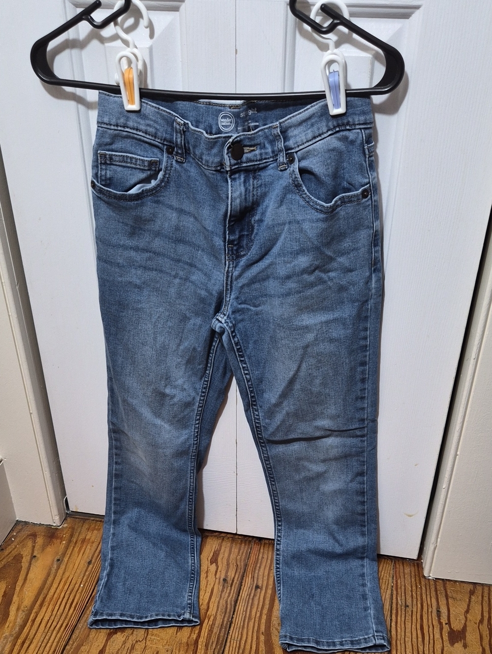 wonder nation Boys Light Blue Straight Jeans
